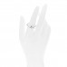 18K White Gold Small Juste Un Clou Ring 56 7.5