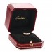 18K Pink Gold Diamond 4mm LOVE Wedding Band Ring 48 4.5