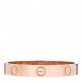 18K Pink Gold 3.5mm LOVE Wedding Band Ring 67 12