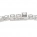 18K White Gold Diamond Lignes Essentielles Bracelet