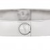 18K White Gold LOVE Bracelet 17