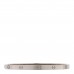 18K White Gold Medium LOVE Bracelet 19
