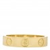 18K Yellow Gold 3.5mm LOVE Wedding Band Ring 46 3.75