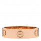 18K Pink Gold 5.5mm LOVE Ring 60 9.25