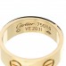 18K Yellow Gold 5.5mm LOVE Ring 50 5.25
