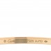 18K Yellow Gold Small LOVE Bracelet 15