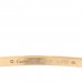 18K Yellow Gold Small LOVE Bracelet 17