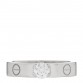 18K White Gold Diamond .23ct LOVE Solitaire Engagement Ring 48 4.25