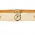 18K Yellow Gold LOVE Bracelet 17