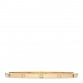 18K Yellow Gold 6 Diamond Small LOVE Bracelet 17