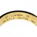 18K Yellow Gold 3.5mm LOVE Wedding Band Ring 46 3.75