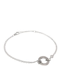 18K White Gold Diamond LOVE Bracelet