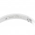 18K White Gold 4 Diamond Love Bracelet 17