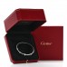 18K White Gold Ecrou de Cartier Bracelet 19