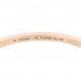18K Pink Gold Diamond Small LOVE Paved Bracelet 18