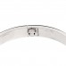 18K White Gold LOVE Bracelet 17