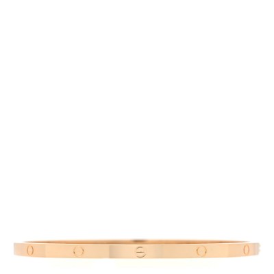 18K Yellow Gold Small LOVE Bracelet 19