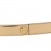 18K Yellow Gold Small LOVE Bracelet 19
