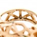 18K Yellow Gold Tsavorite Onyx Panthère De Cartier Ring 59 8.75
