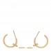 18K Yellow Gold Juste Un Clou Hoop Earrings