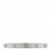 18K White Gold LOVE Bracelet 17