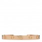 18K Pink Gold LOVE Cuff Bracelet 16