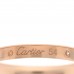 18K Pink Gold Diamond 2.6mm 1895 Wedding Band Ring 54 6.75