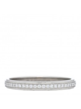 Platinum Diamond 2.3mm D'Amour Wedding Band Ring 49 5