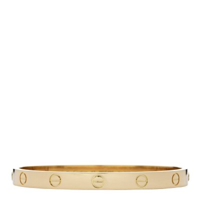 18K Yellow Gold LOVE Bracelet 17