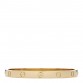 18K Yellow Gold LOVE Bracelet 17