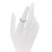 18K White Gold 6 Diamond Stella Band Ring 51 5.75