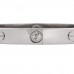 18K White Gold LOVE Bracelet 17