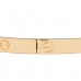 18K Yellow Gold Medium LOVE Bracelet 17