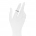 18K White Gold 3.5mm LOVE Wedding Band Ring 50 5.25