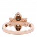 18K Pink Gold Diamond Inde Mysterieuse Ring 48 4.5 48 4.5