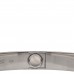 18K White Gold Brushed Finish LOVE Bracelet 17