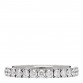 Platinum Diamond 2.6mm Etincelle de Cartier Wedding Band Ring 51 5.75