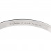 18K White Gold LOVE Bracelet 17