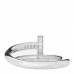 18K White Gold Diamond Juste Un Clou Ring 58 8.25
