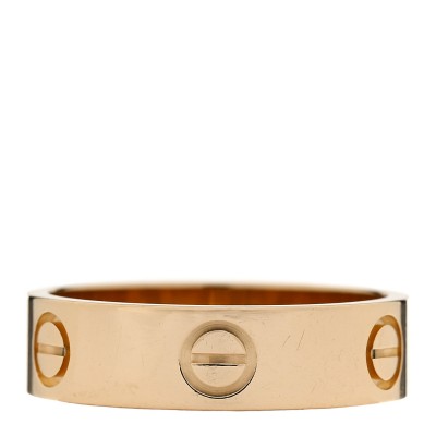 18K Yellow Gold 5.5mm LOVE Ring 57 8