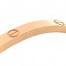 18K Yellow Gold Small LOVE Bracelet 16