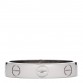 18K White Gold 3.5mm LOVE Wedding Band Ring 50 5.25