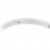 18K White Gold 4 Diamond Love Bracelet 17