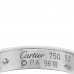 18K White Gold Diamond 4mm LOVE Wedding Band Ring 53 6.25