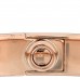 18K Pink Gold 4 Diamond LOVE Bracelet 17