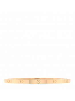 18K Yellow Gold Small LOVE Bracelet 17
