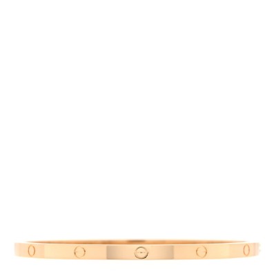 18K Yellow Gold Small LOVE Bracelet 17
