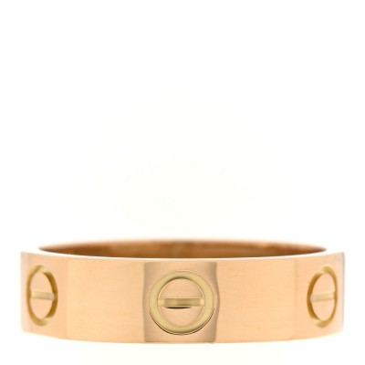 18K Yellow Gold 5.5mm LOVE Ring 57 8