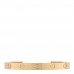 18K Yellow Gold LOVE Cuff Bracelet 17