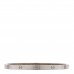 18K White Gold Medium LOVE Bracelet 19